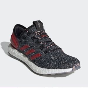 Adidas Pureboost Ren Zhe Sneakers Black Red Mens 12 Chinese New Year